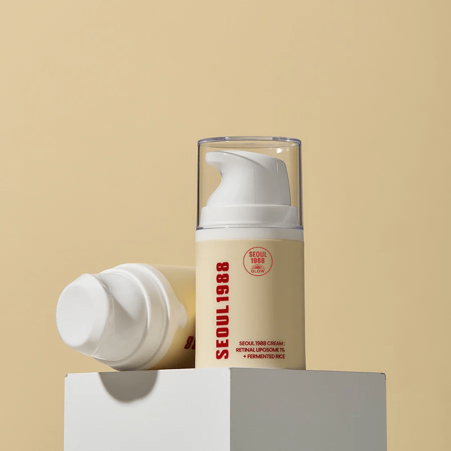 SEOUL 1988 Crema Antiedad | Retinal Liposomado 1% + Arroz Fermentado - Seoul Glow