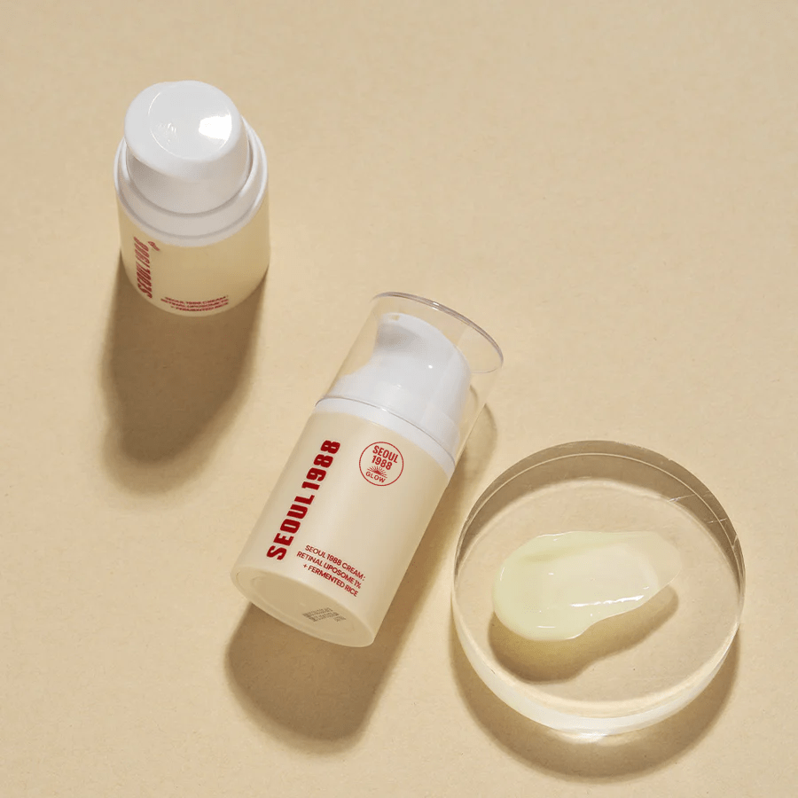 SEOUL 1988 Crema Antiedad | Retinal Liposomado 1% + Arroz Fermentado - Seoul Glow