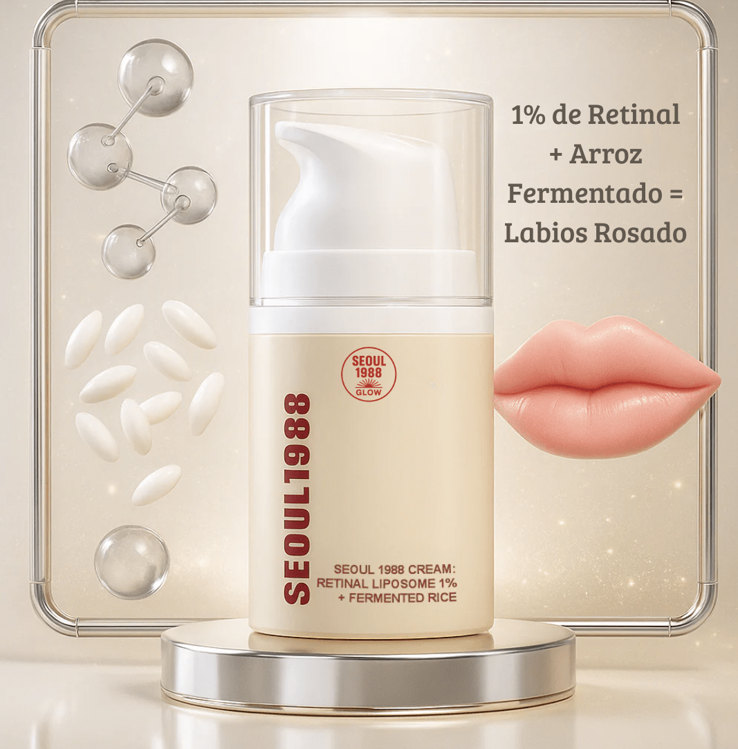 SEOUL 1988 Crema Antiedad | Retinal Liposomado 1% + Arroz Fermentado - Seoul Glow