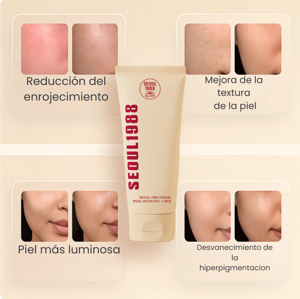 SEOUL 1988 Crema Reparadora | Mucina de Caracol 97% + Arroz - Seoul Glow