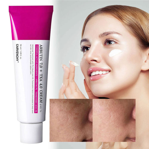 Seoul Glow 7% Arbutin + 4% TXA Korean brightening cream tube