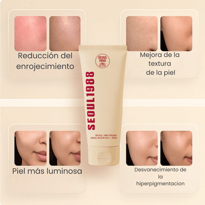 SEOUL 1988 Crema Reparadora | Mucina de Caracol 97% + Arroz - Seoul Glow