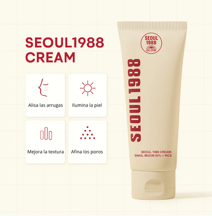SEOUL 1988 Crema Reparadora | Mucina de Caracol 97% + Arroz - Seoul Glow