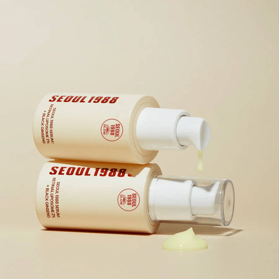 SEOUL 1988 Sérum | Retinal Liposomado 2% + Ginseng Negro - Seoul Glow